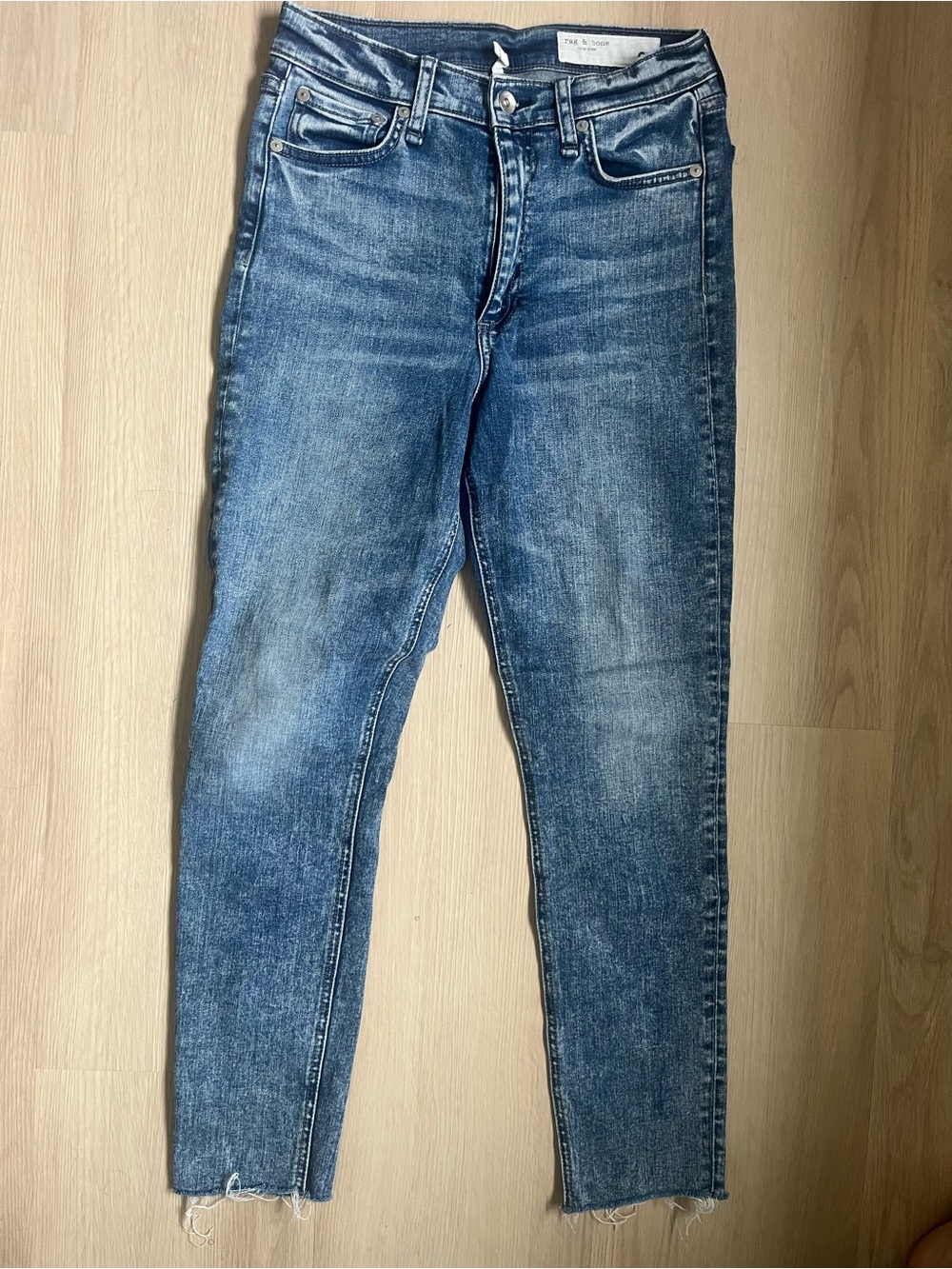 Rag & Bone High-rise cropped skinny jean